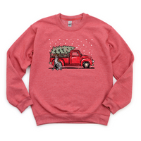 German Shorthaired Pointer Holiday Truck Crewneck
