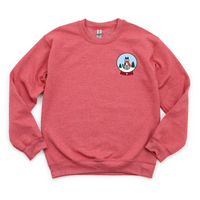 Husky Snow Globe Crewneck