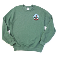 Pitbull Snow Globe Crewneck