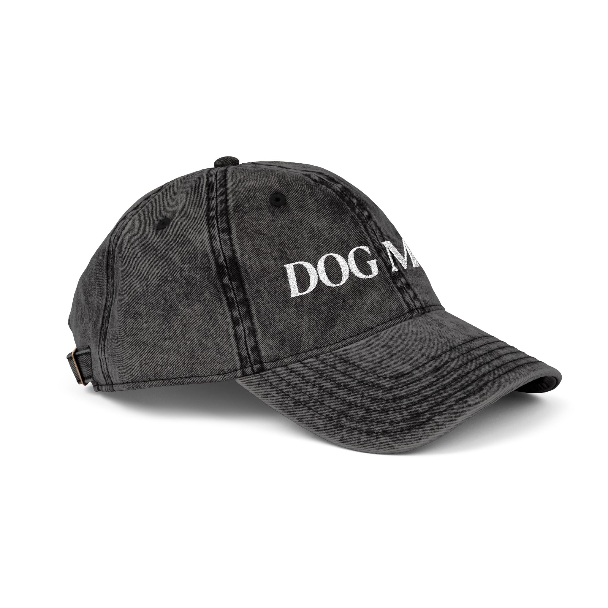 Dog Mom Vintage Embroidered Hat