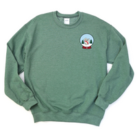 Shih Tzu Snow Globe Crewneck