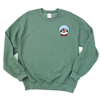 Shih Tzu Snow Globe Crewneck
