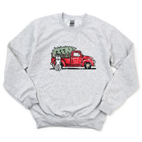 Husky Holiday Truck Crewneck