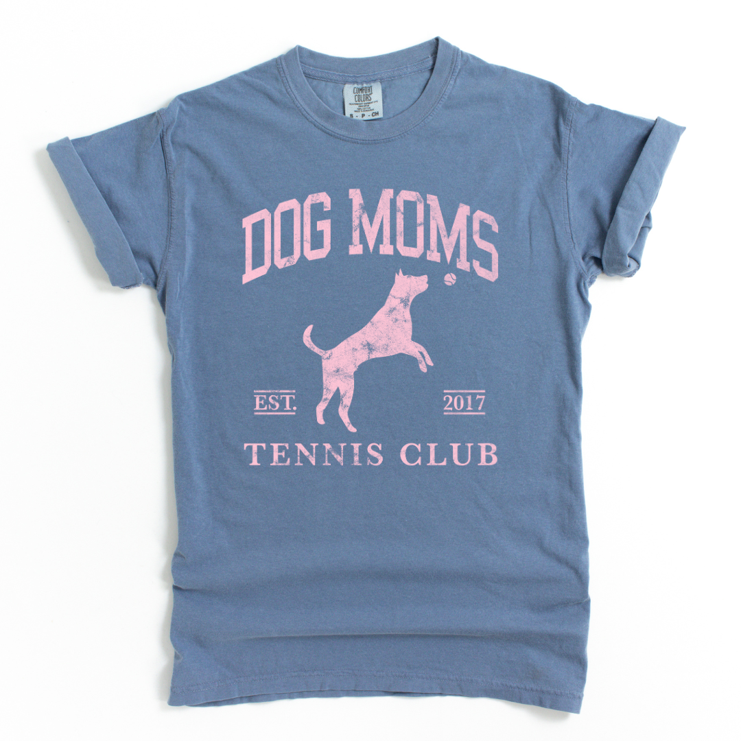 Dog Mom Tennis Club Tee