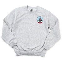Pitbull Snow Globe Crewneck