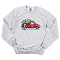 Husky Holiday Truck Crewneck