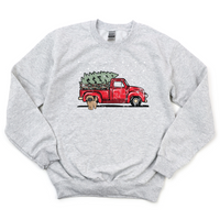 Shih Tzu Holiday Truck Crewneck