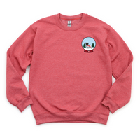 French Bulldog Snow Globe Crewneck