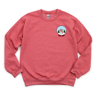 Shih Tzu Snow Globe Crewneck