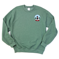 Doodle Snow Globe Crewneck