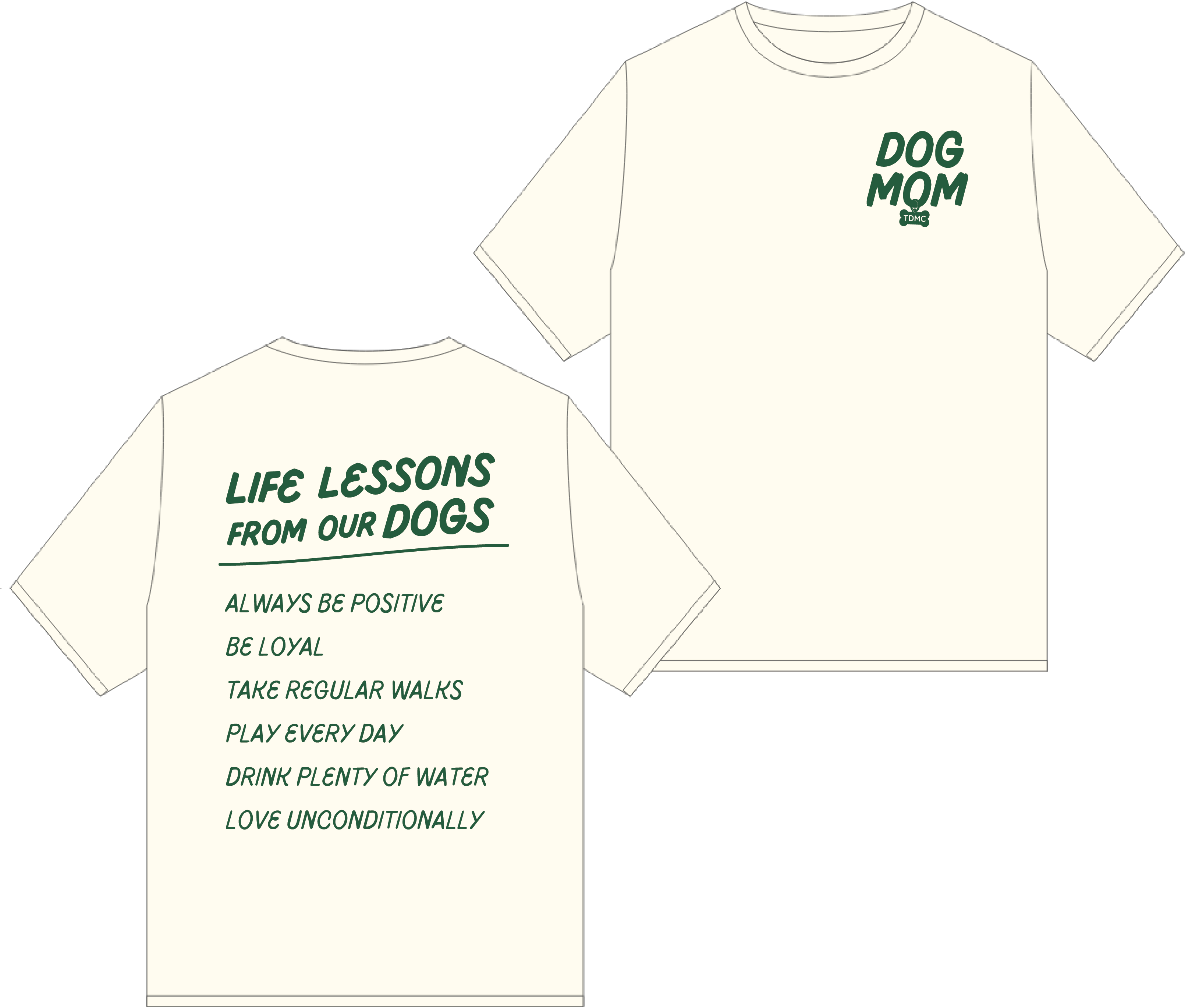 Life Lessons From Our Dogs Tee