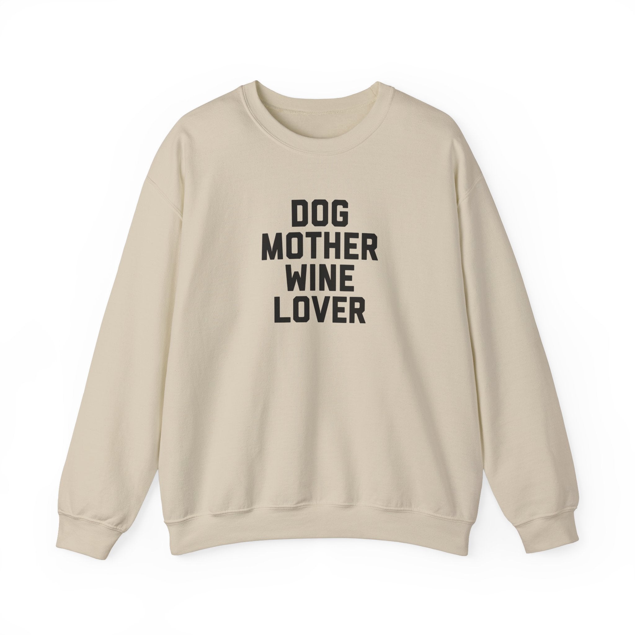 Dog Mother Wine Lover Sweatshirt