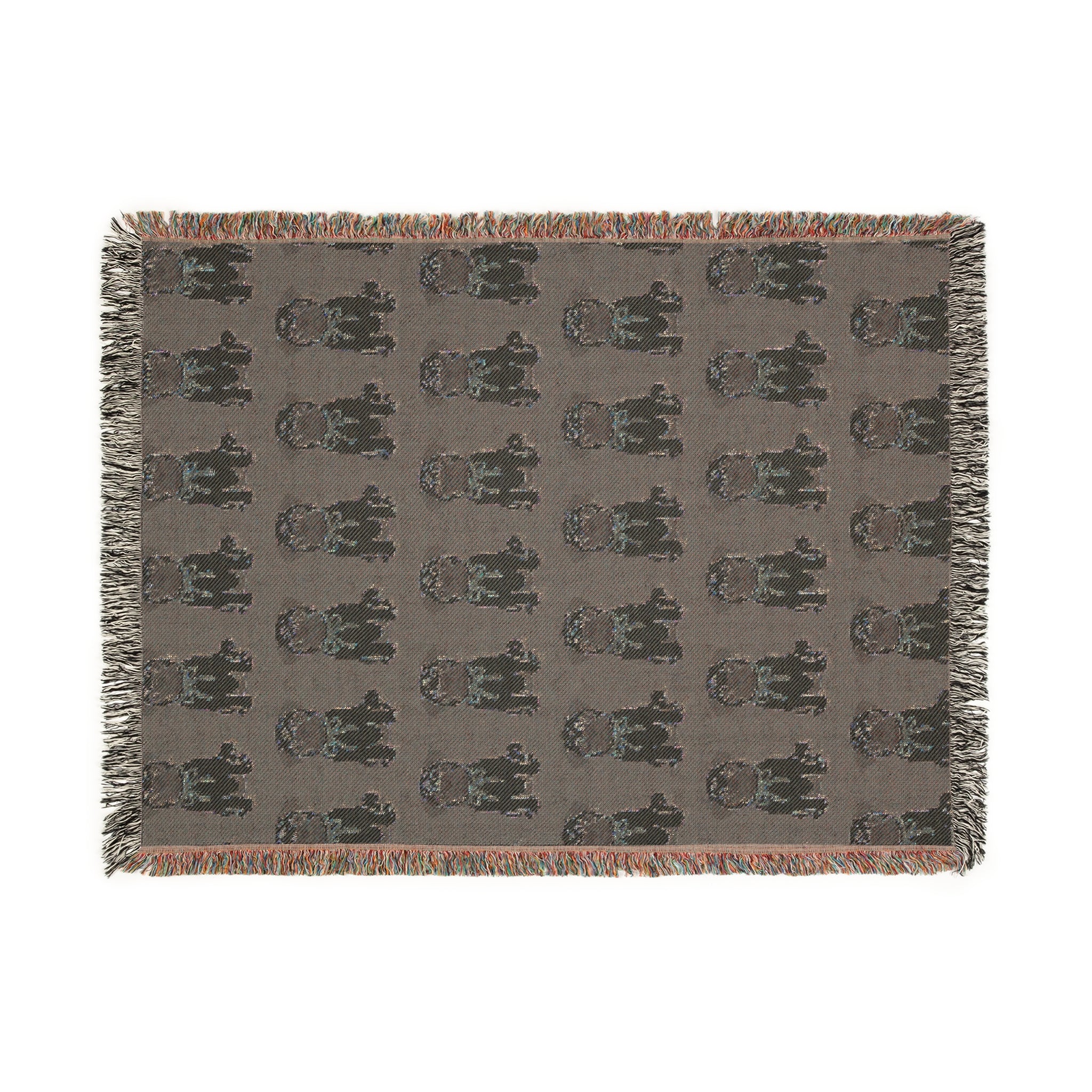 Pug Woven Blanket