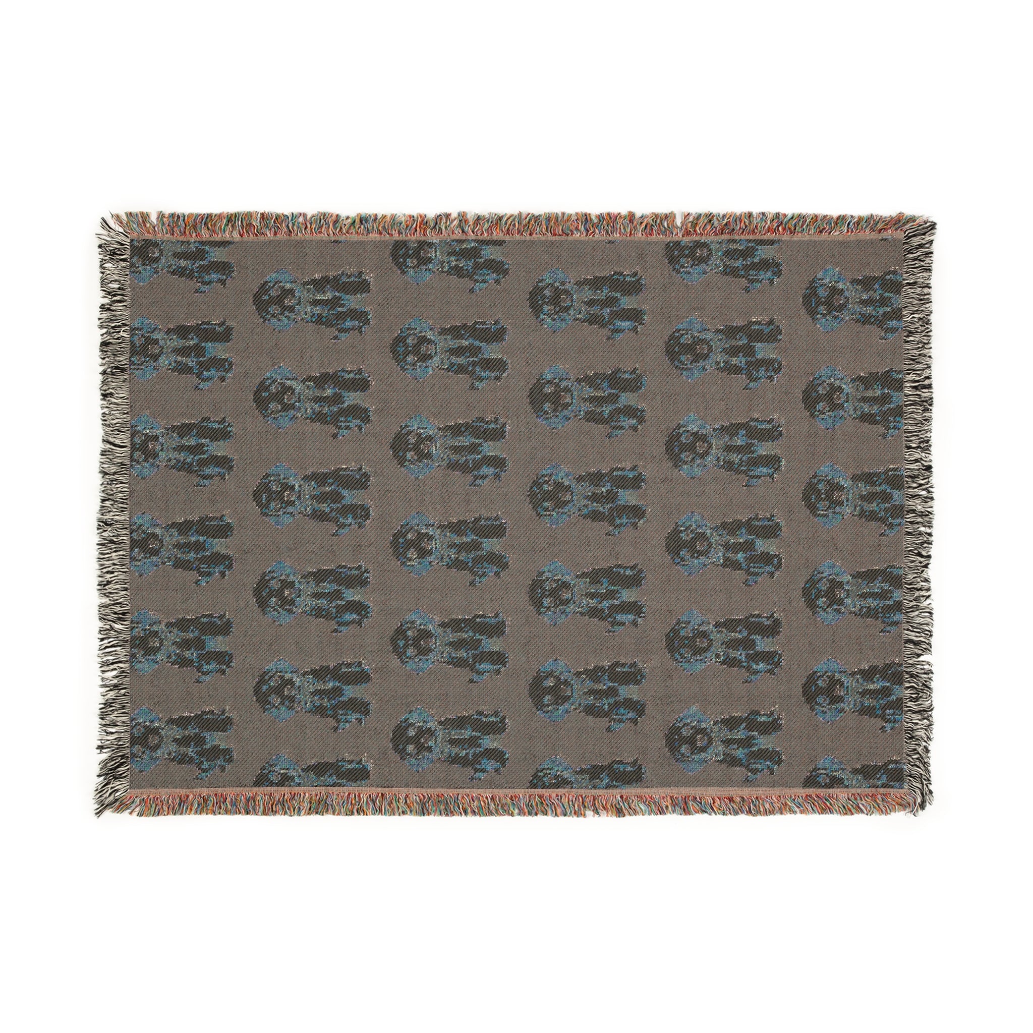 Poodle Woven Blanket