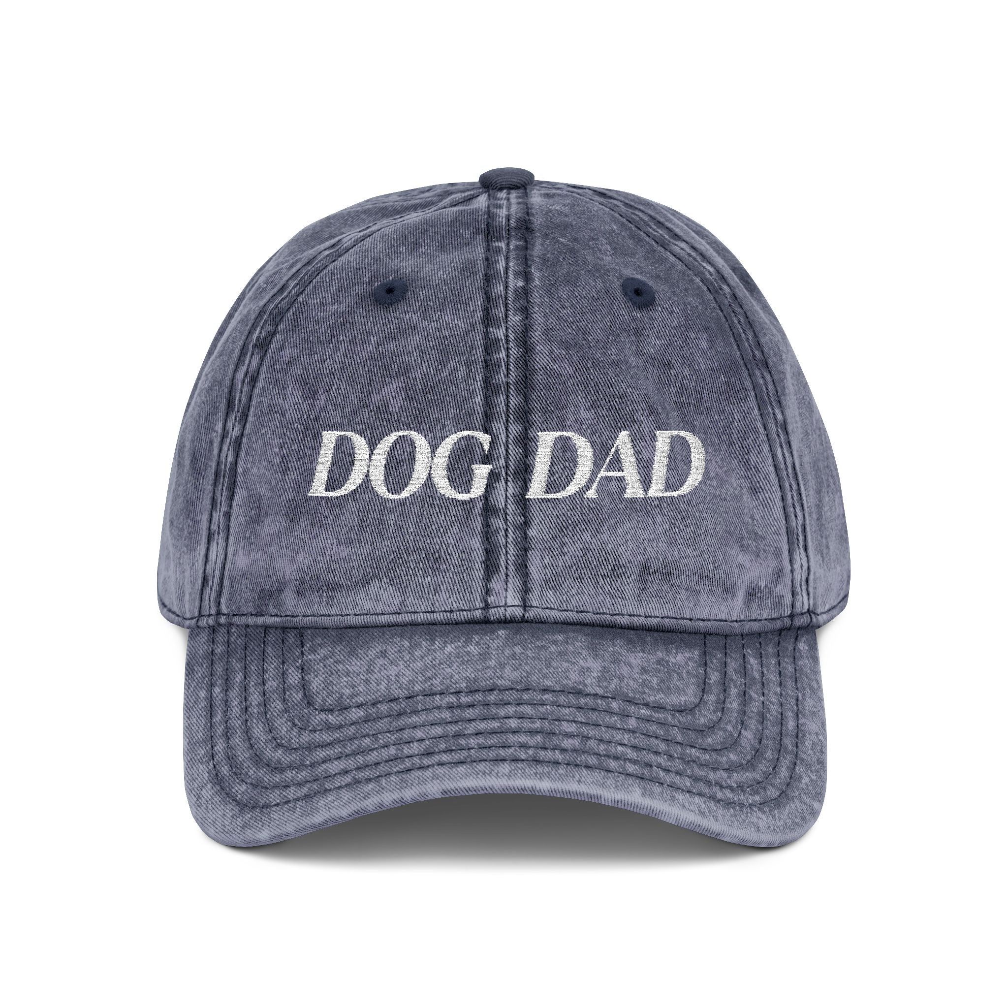 Dog Dad Vintage Embroidered Hat