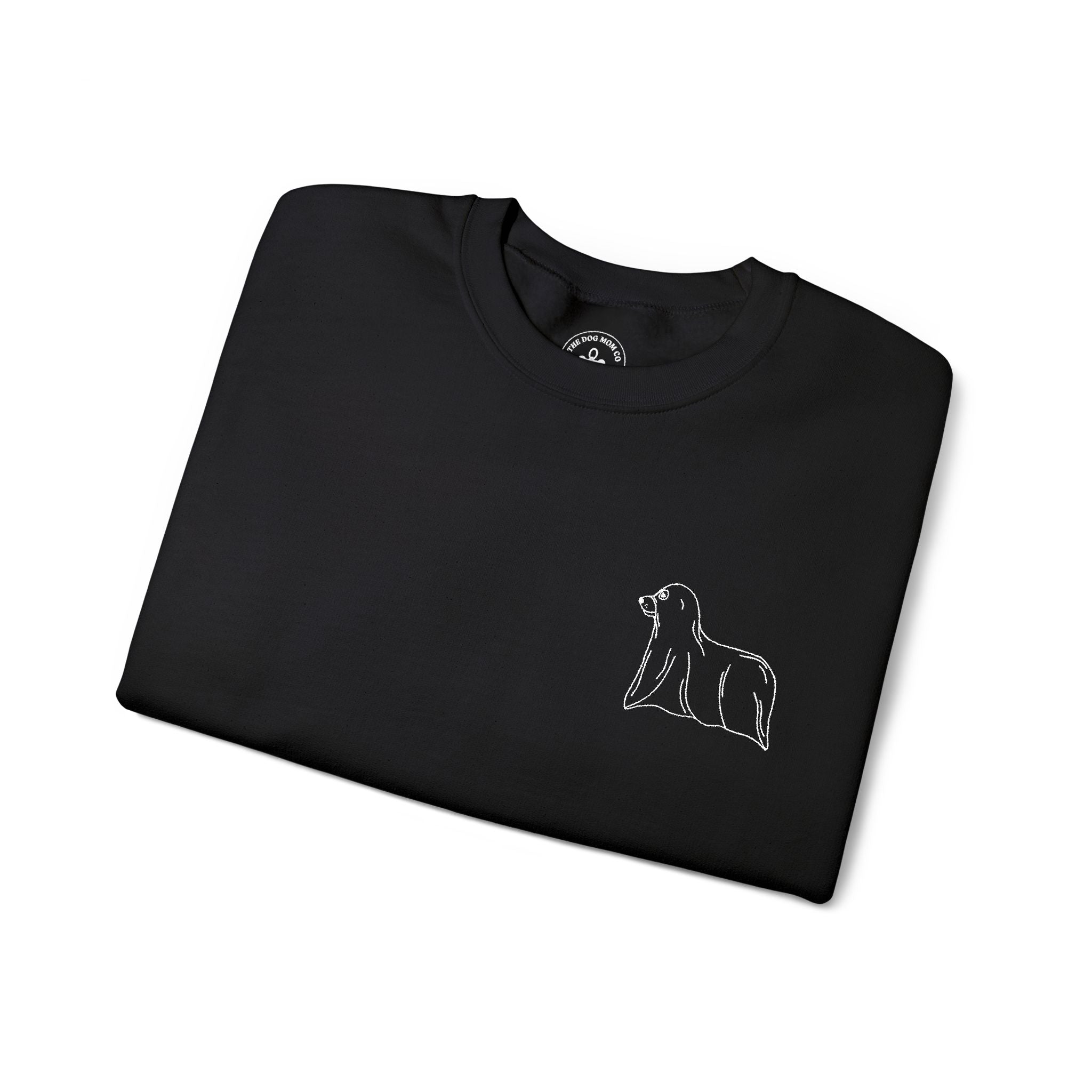 Ghost Dog Embroidered Sweatshirt