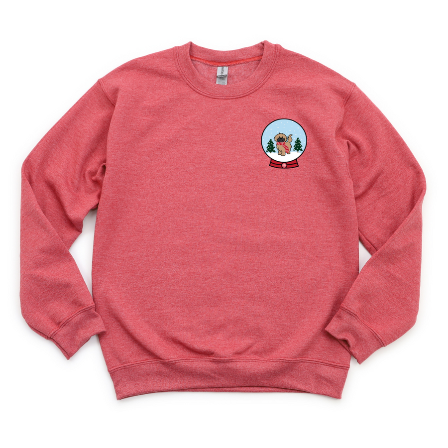 Shih Tzu Snow Globe Crewneck