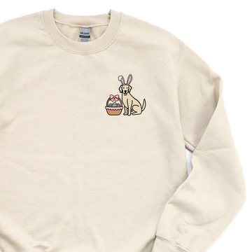 Easter Bunny Dog Breed Sweatshirt