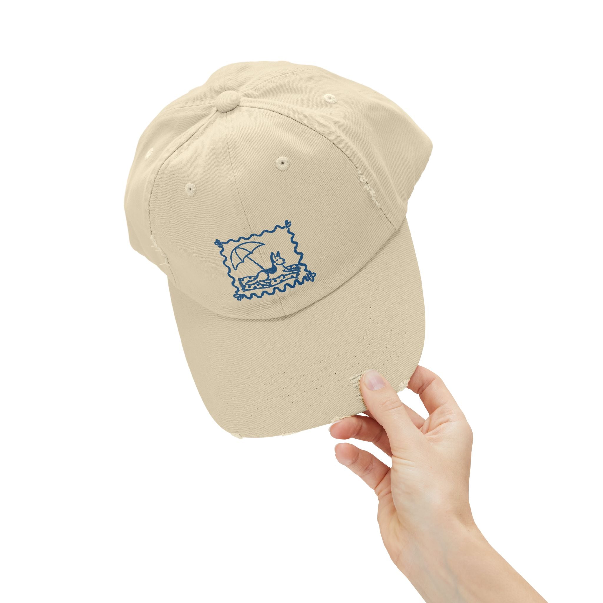 Coastal Beach Dog Hat
