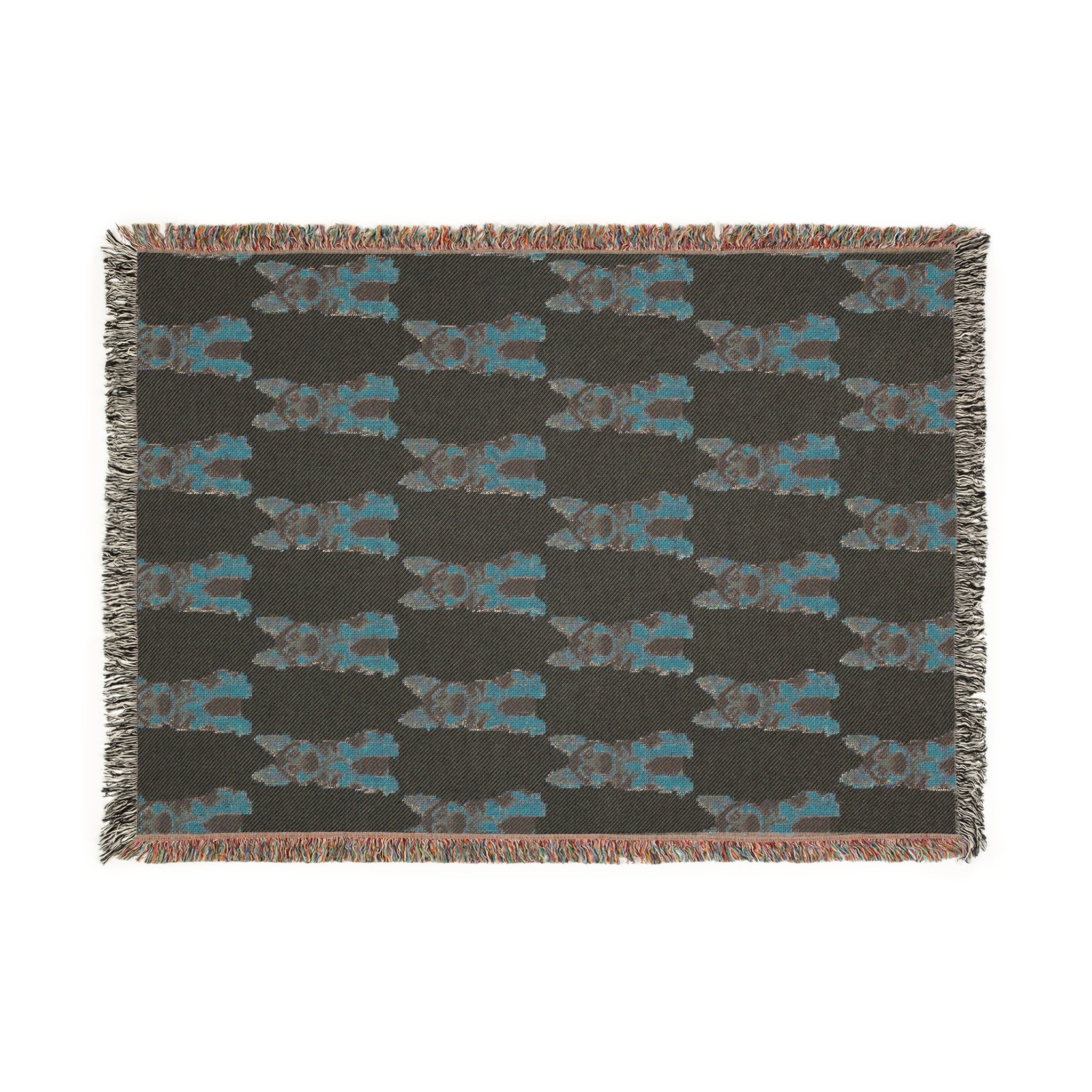 German Shepherd Woven Blanket