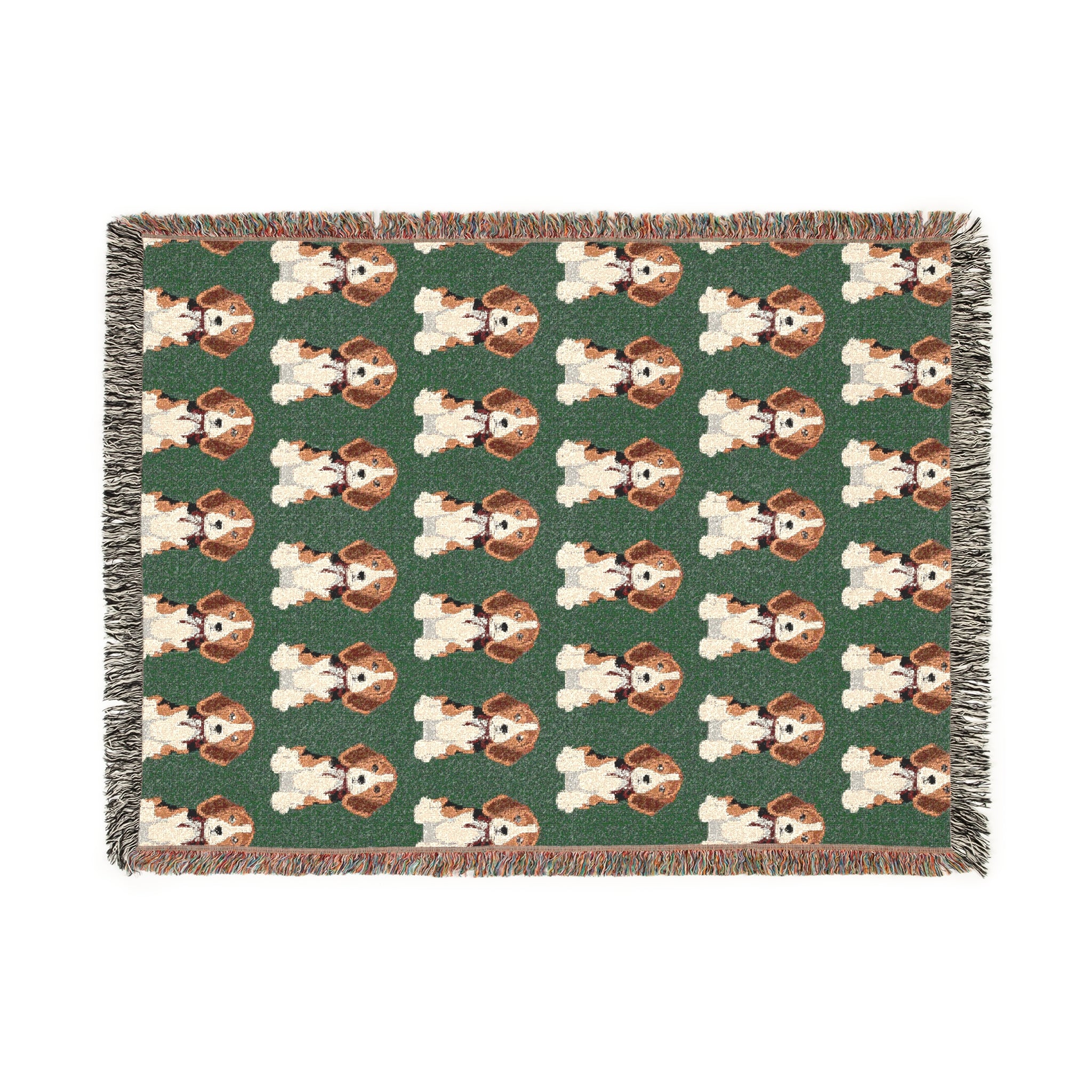 Beagle Woven Blanket