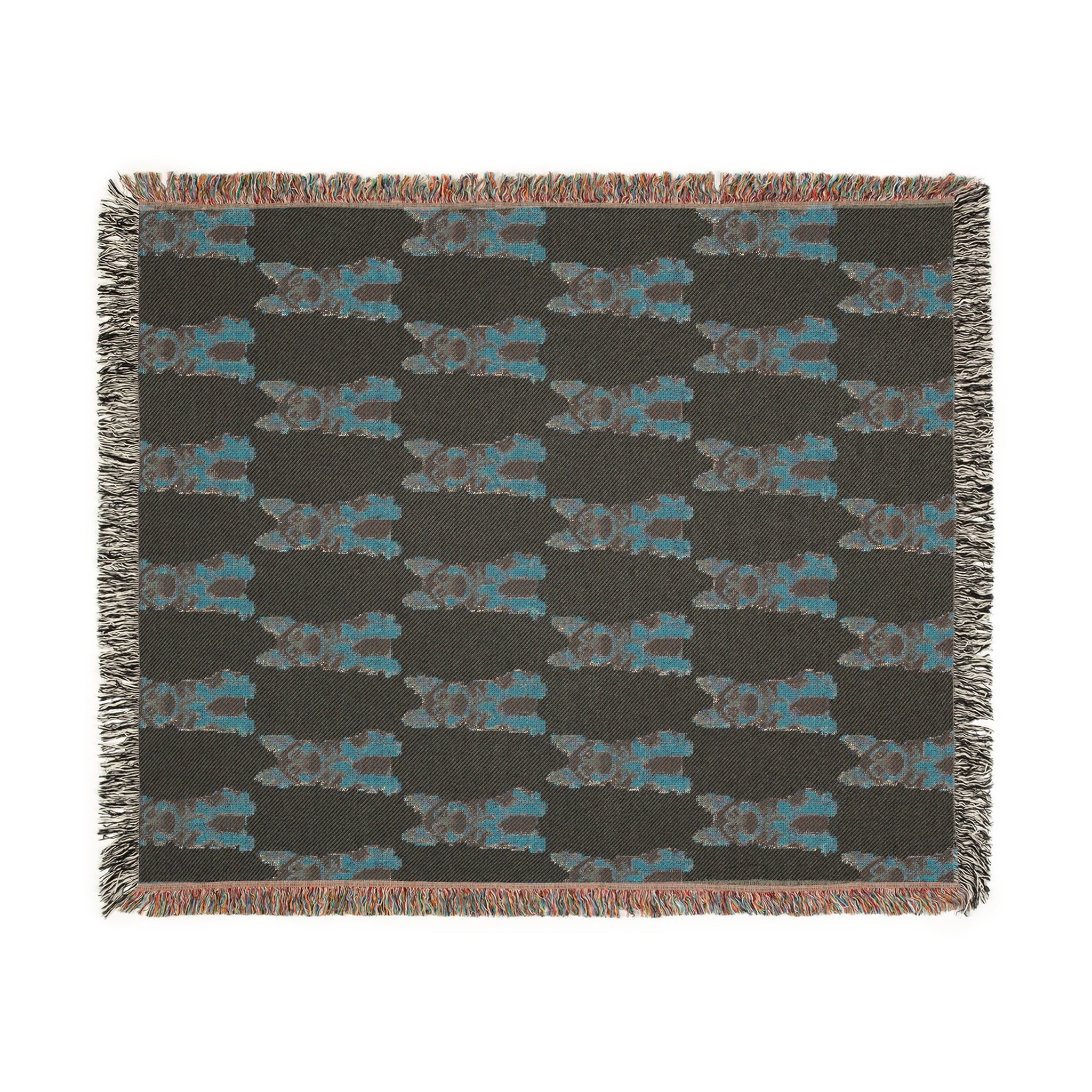 German Shepherd Woven Blanket