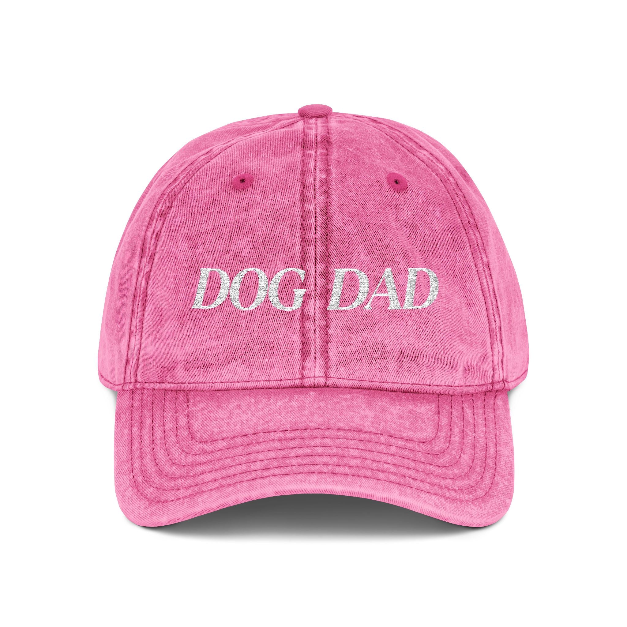 Dog Dad Vintage Embroidered Hat