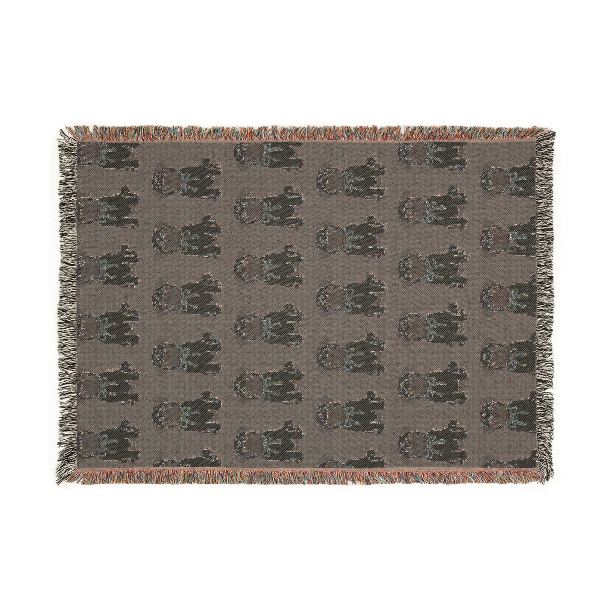Pug Woven Blanket