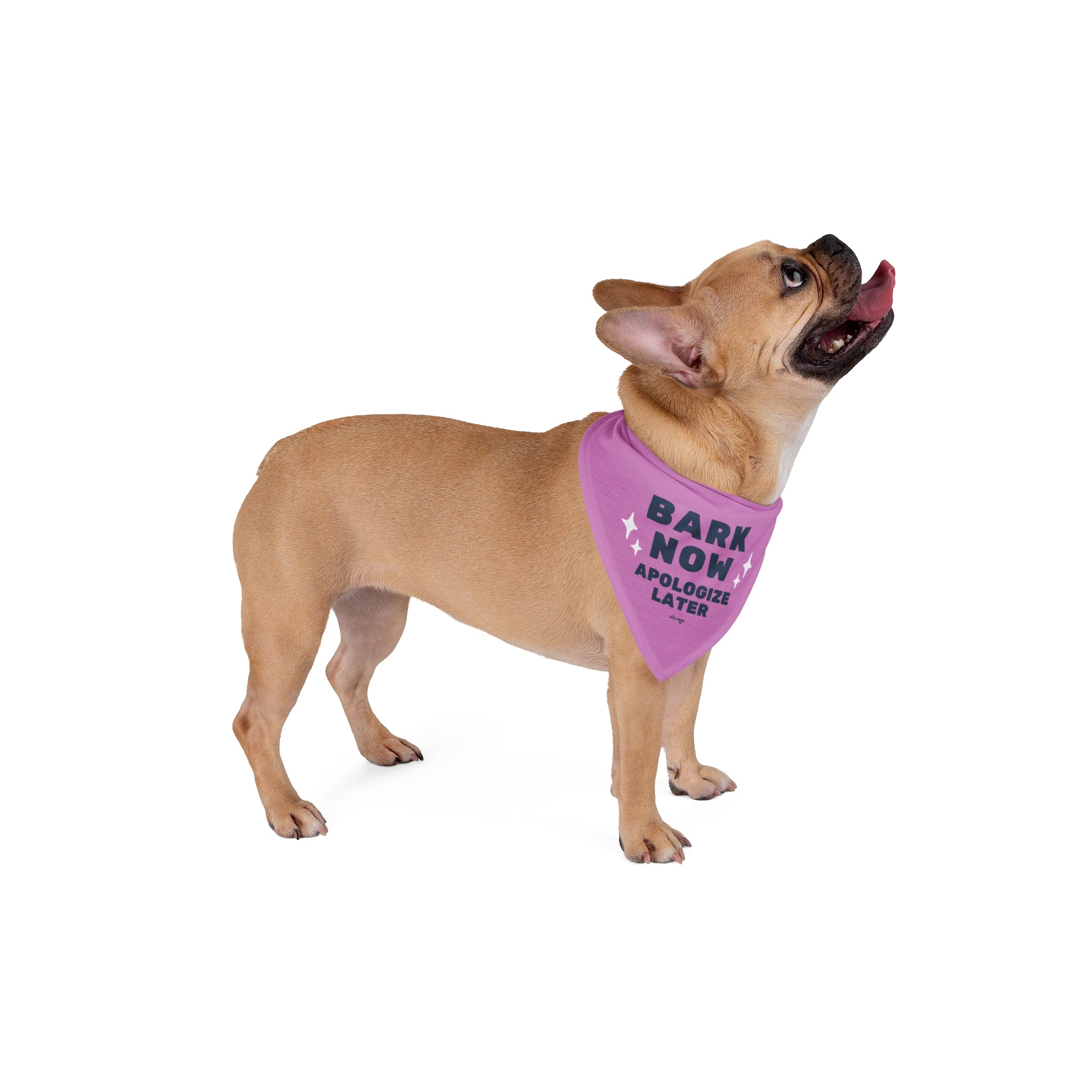 Bark Now, Apologize Later Dog Bandana