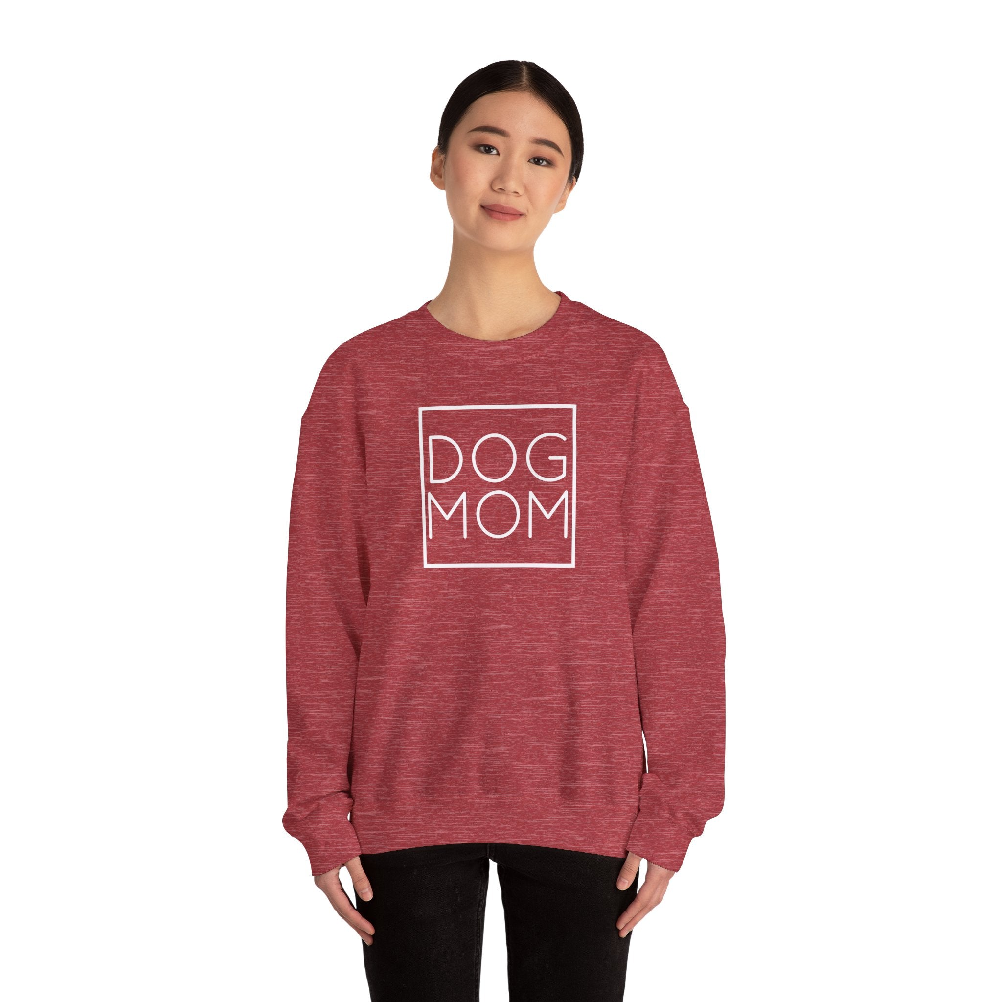 Dog Mom Square Sweatshirt