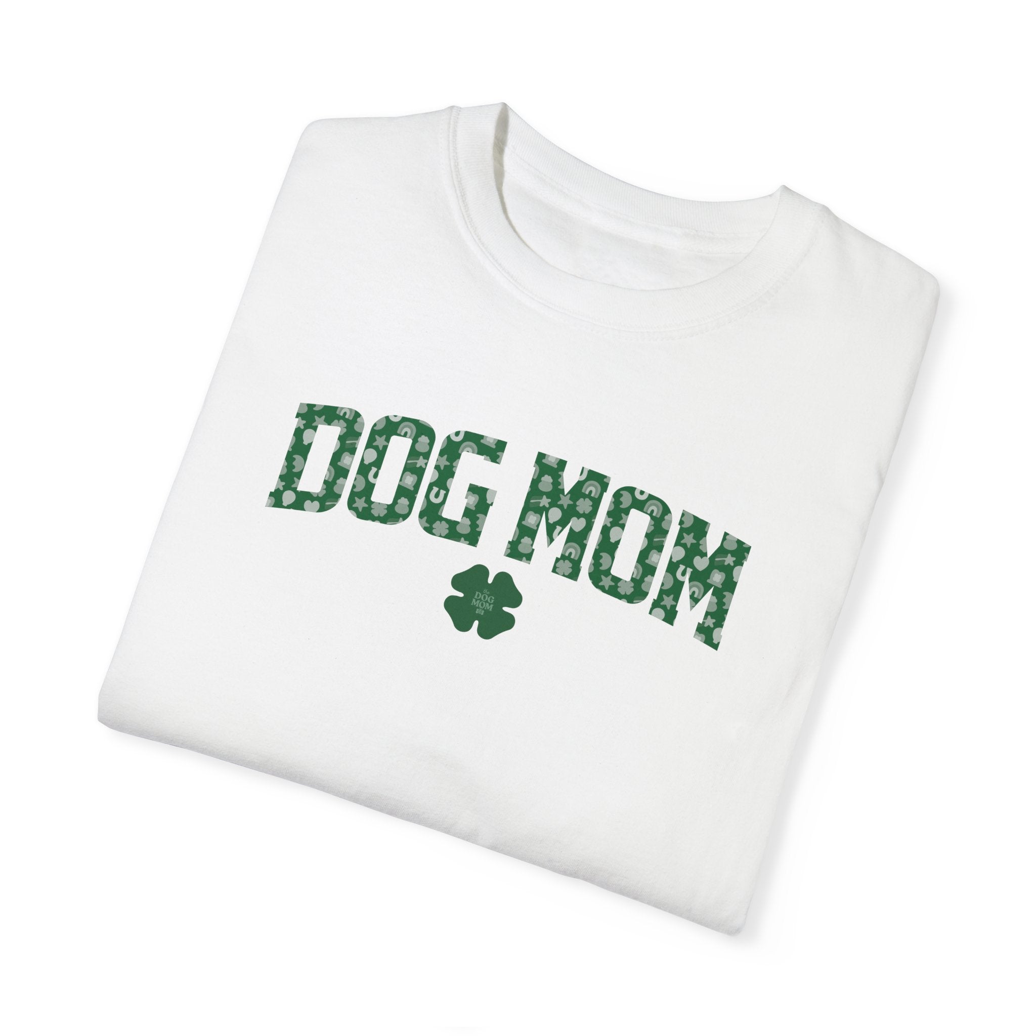 Green Lucky Charms Dog Mom Tee