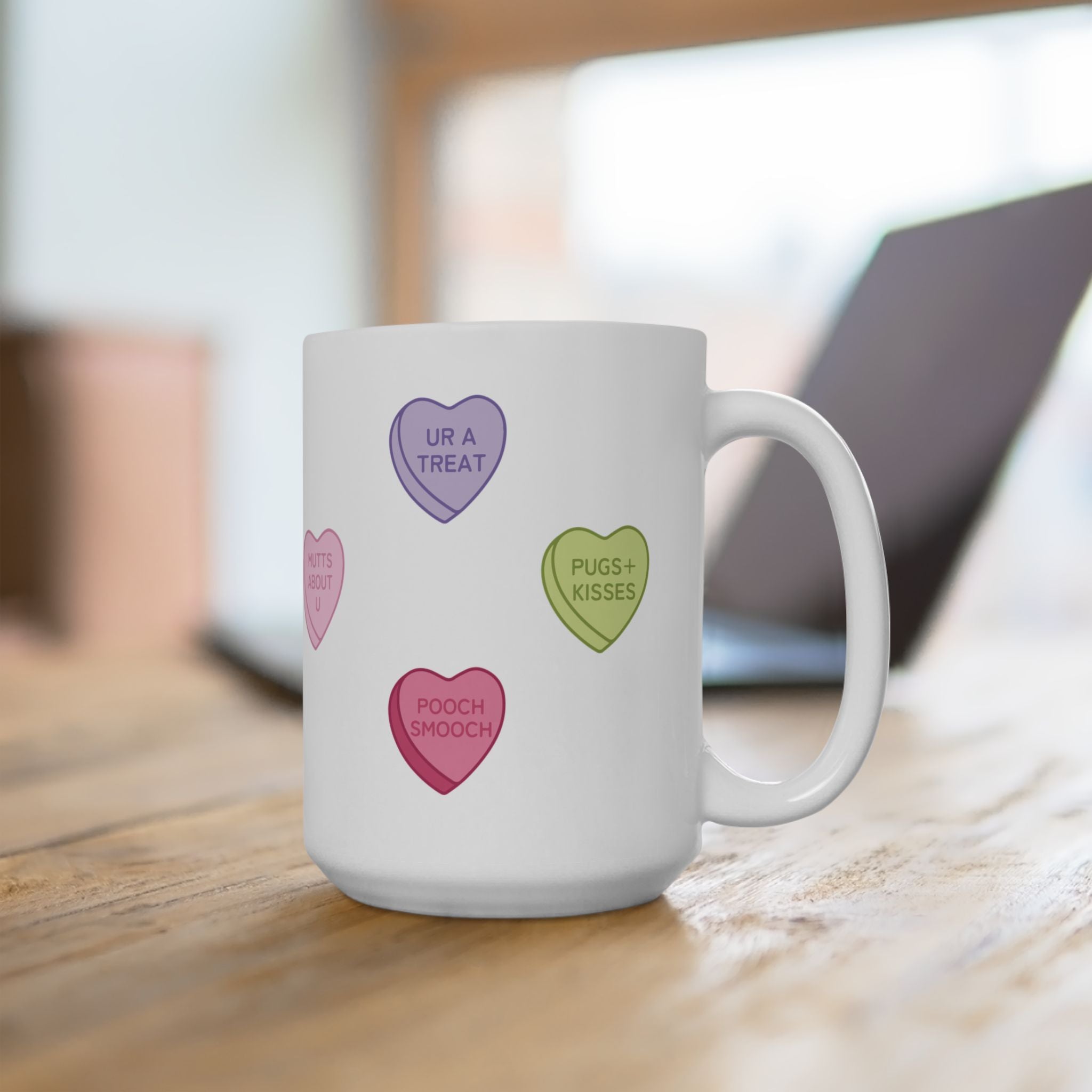 Candy Hearts Mug