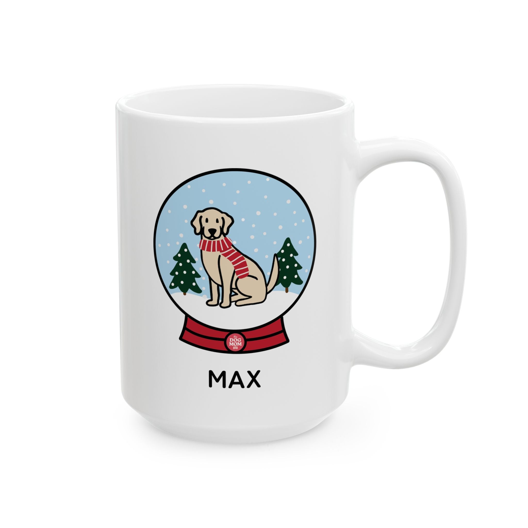 Add Your Dog Snowglobe Mug