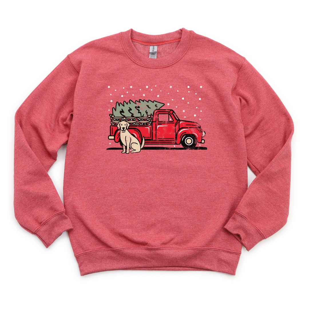 Lab Holiday Truck Crewneck