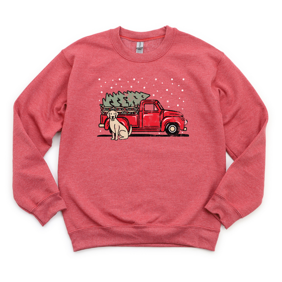 Lab Holiday Truck Crewneck