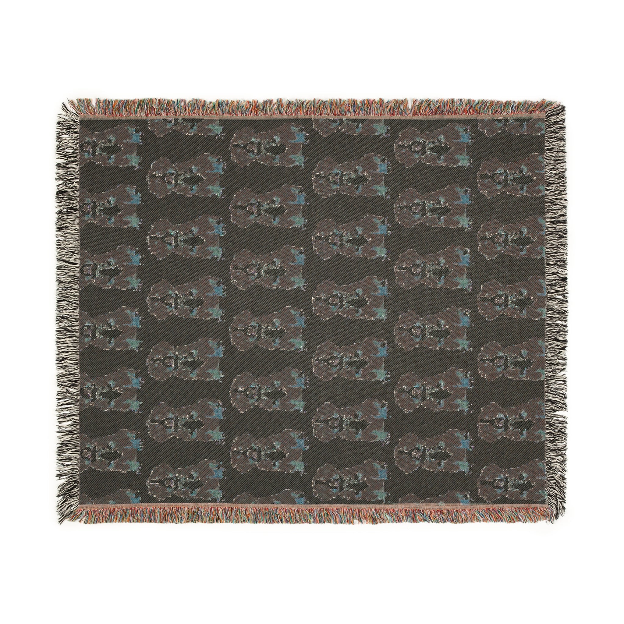 Bernese Mountain Dog Woven Blanket
