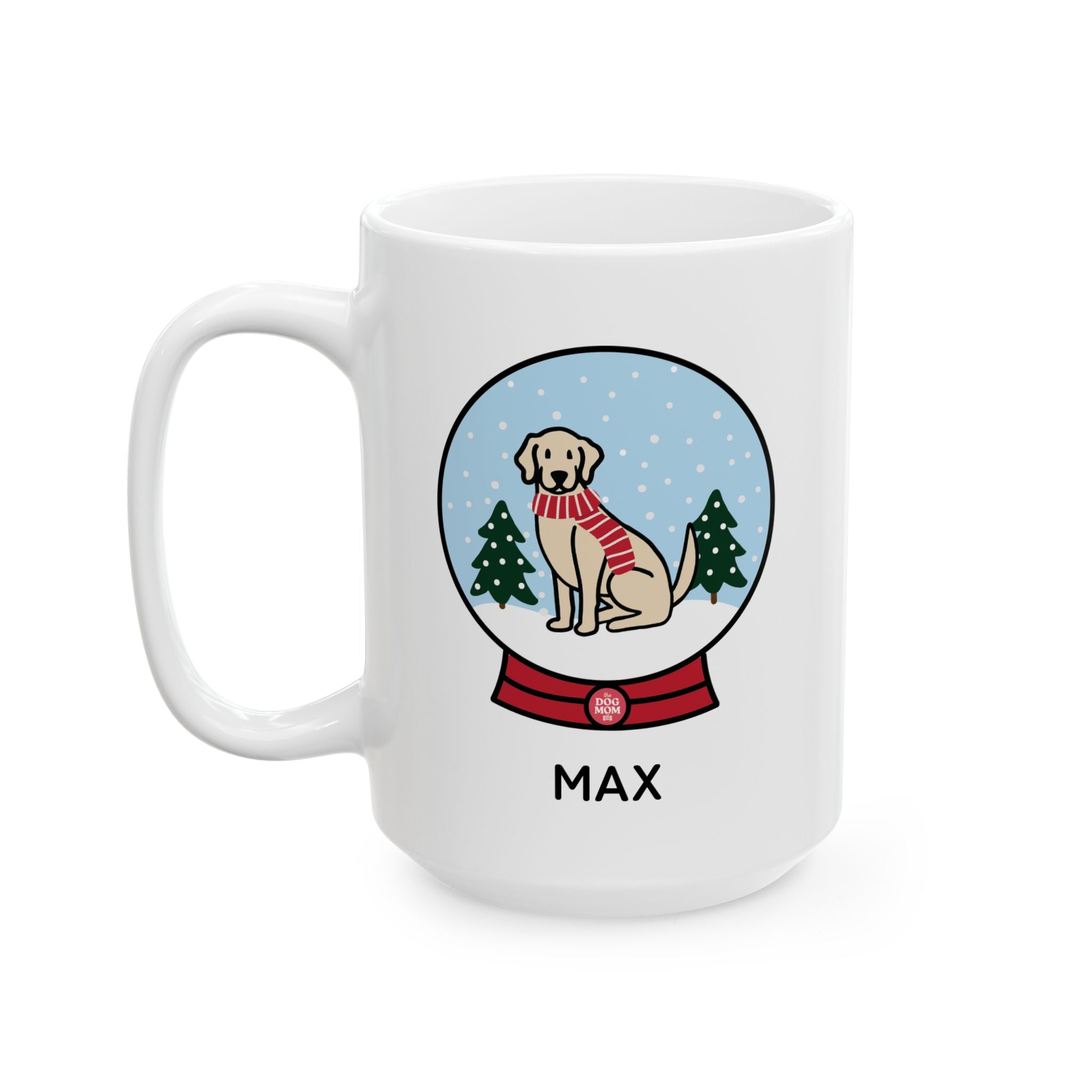 Add Your Dog Snowglobe Mug