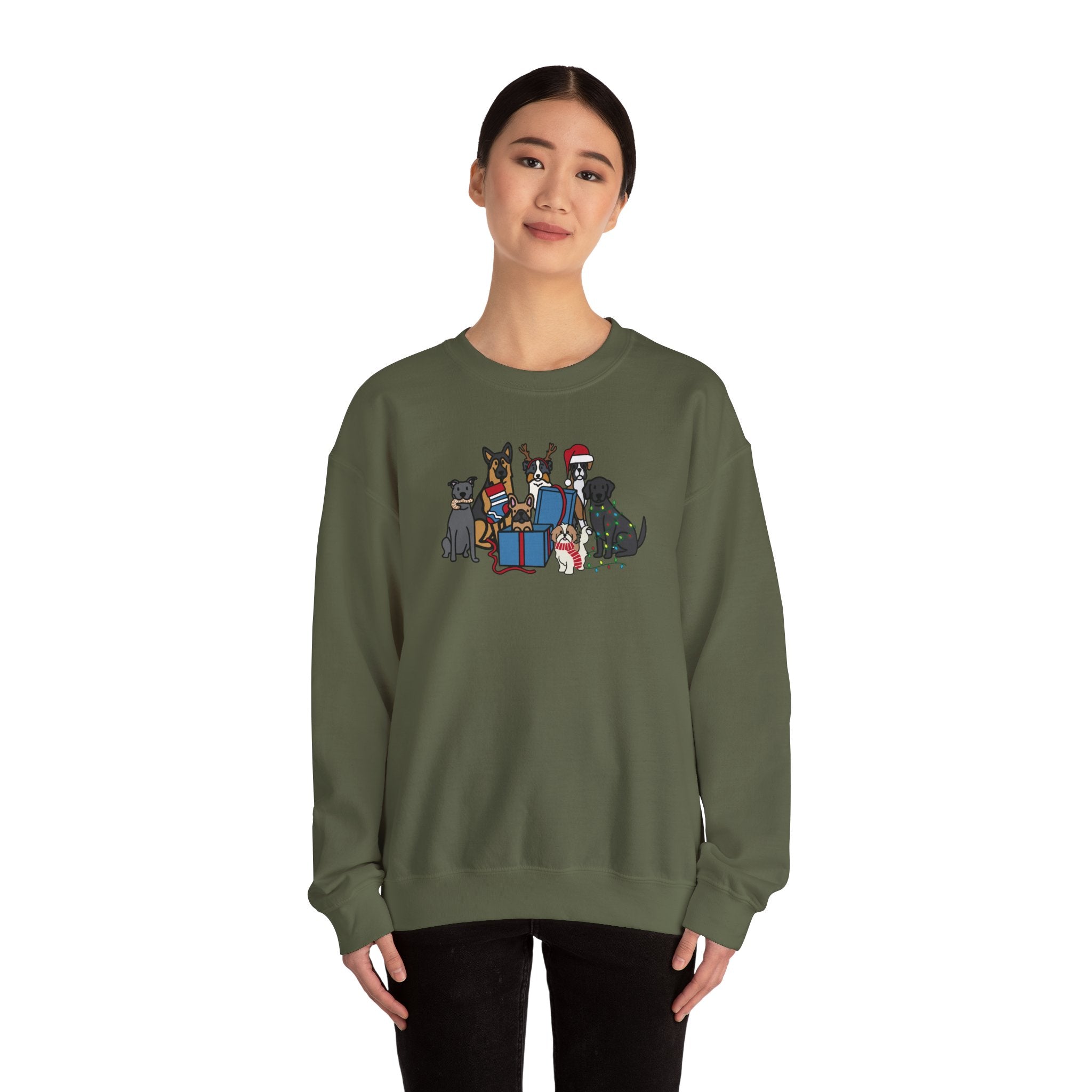 Holiday Dogs Sweatshirt