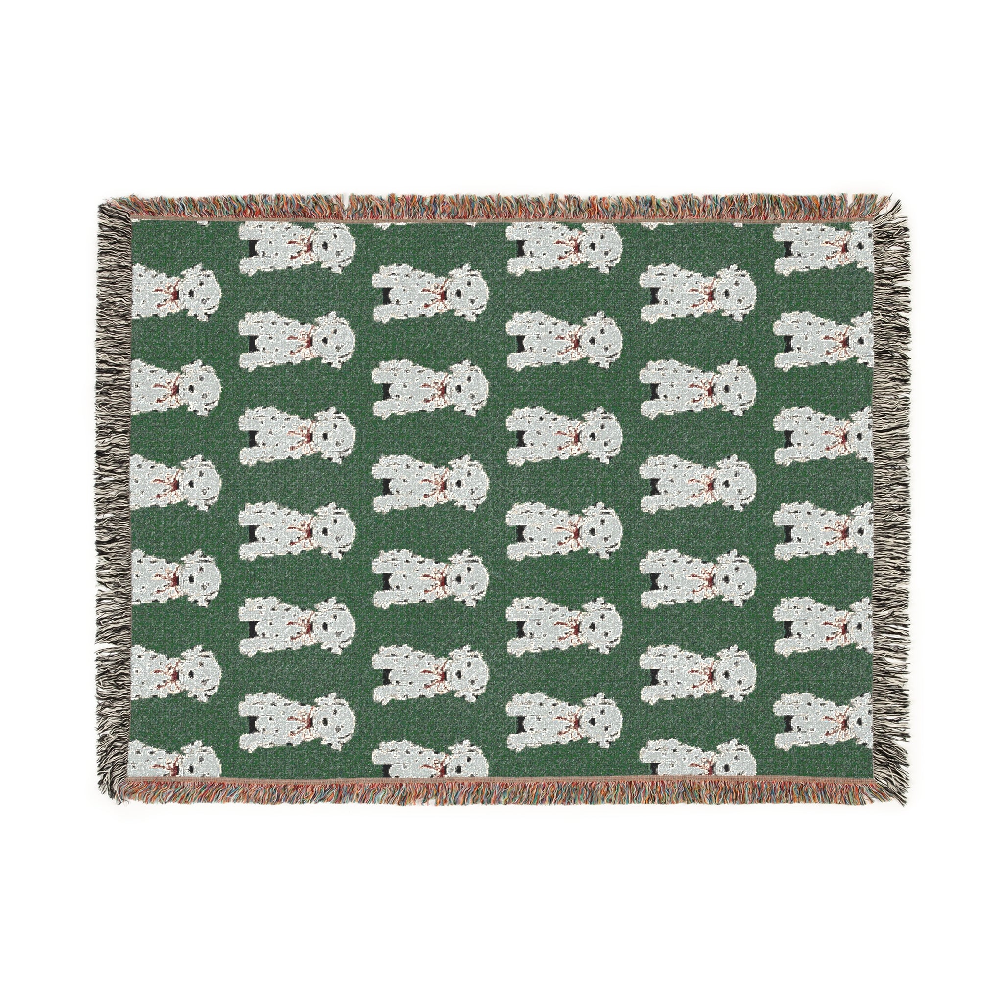 Dalmatian Woven Blanket