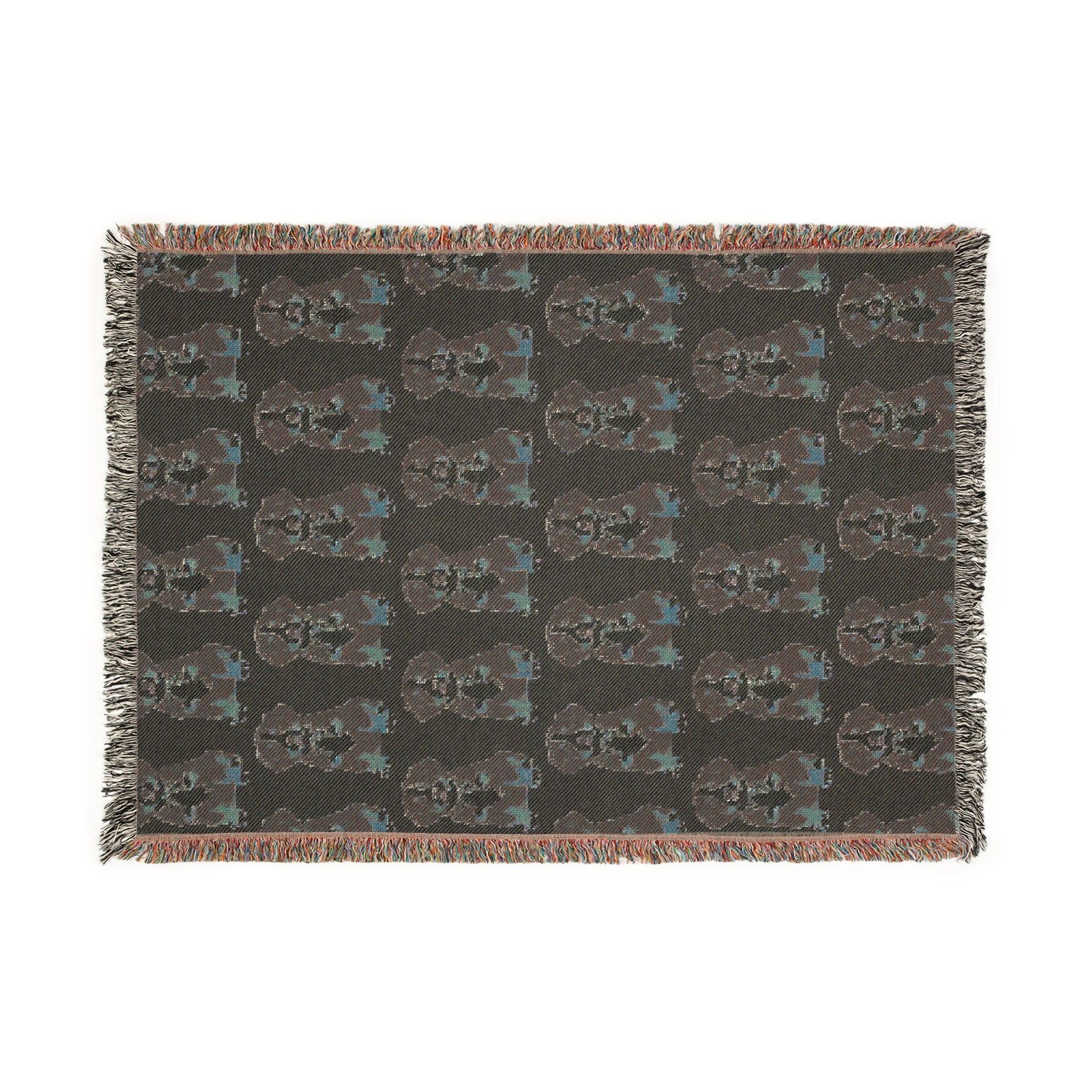 Bernese Mountain Dog Woven Blanket
