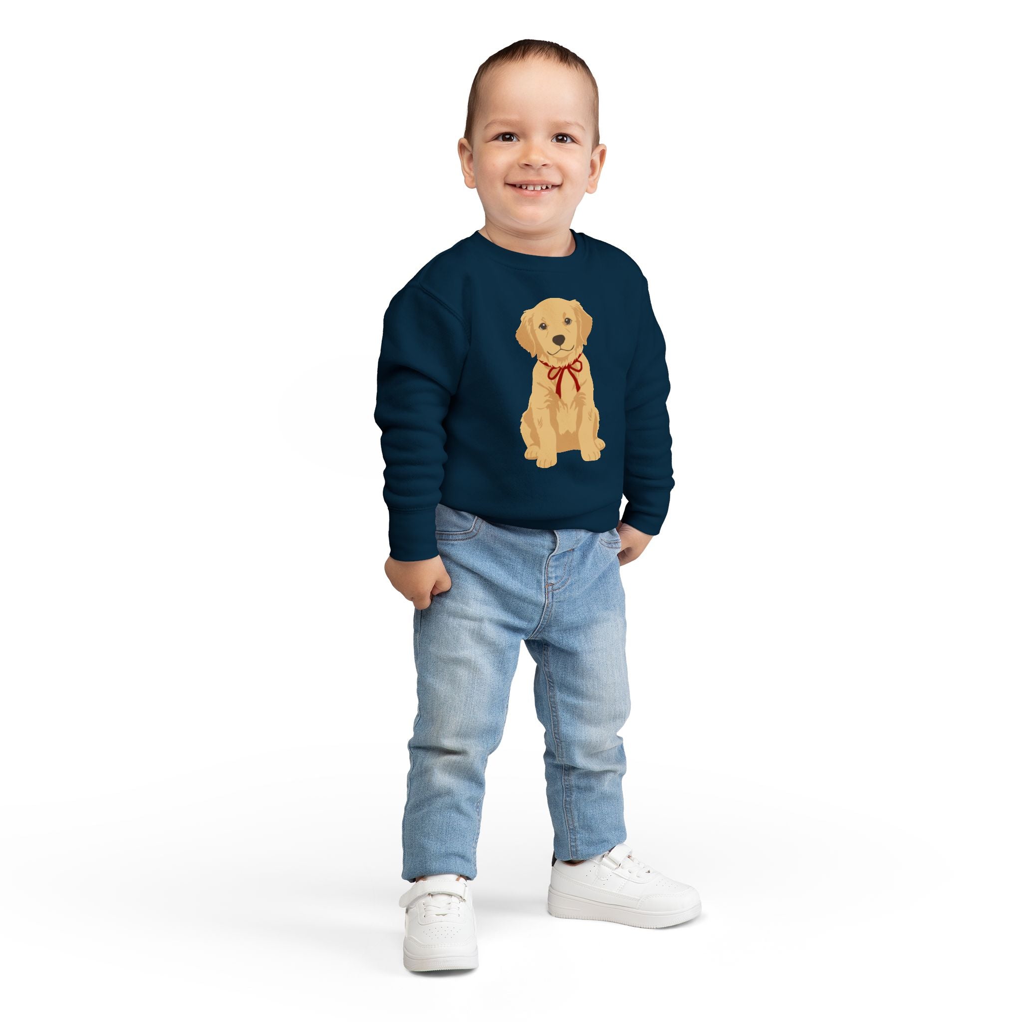 Golden Retriever Toddler Sweatshirt
