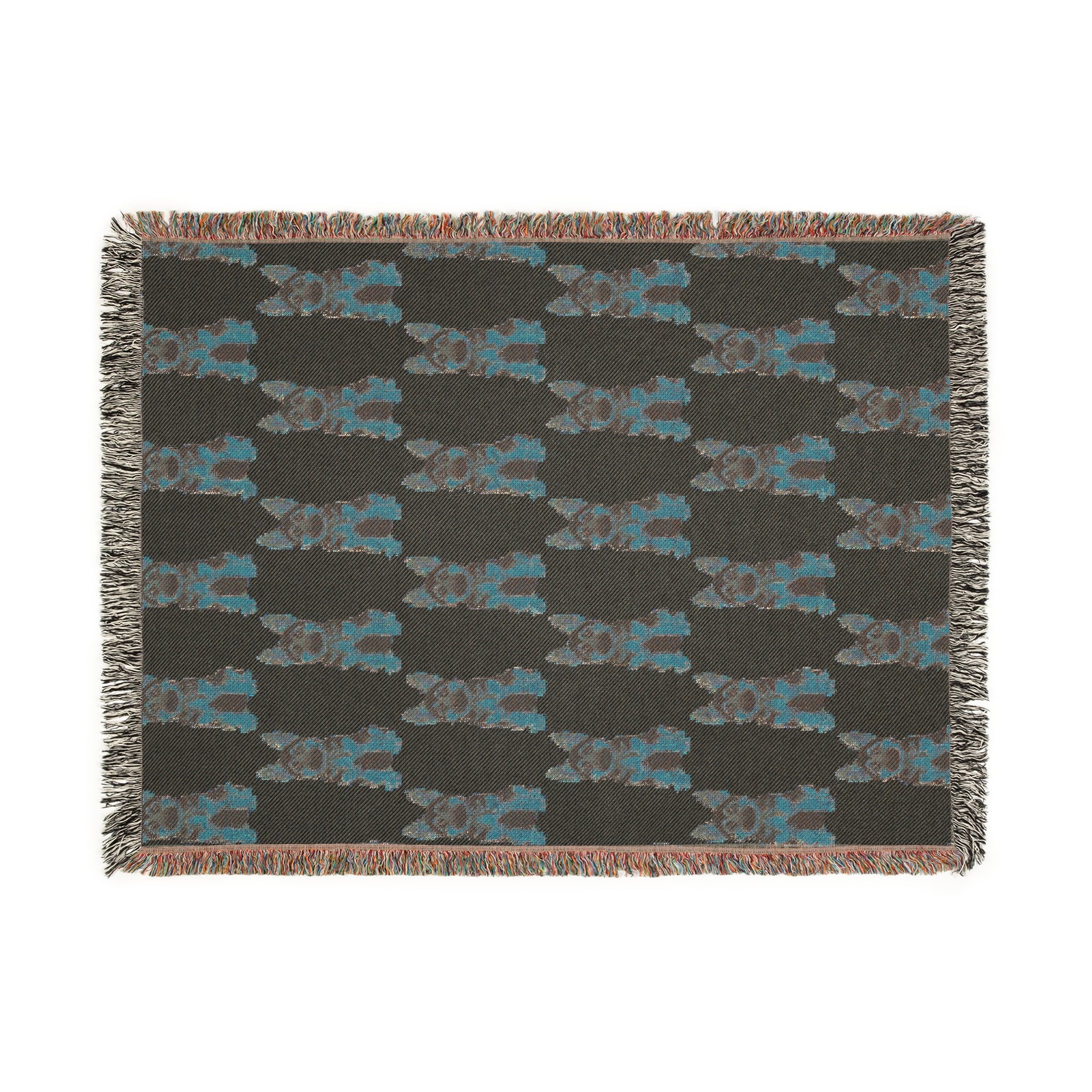 German Shepherd Woven Blanket