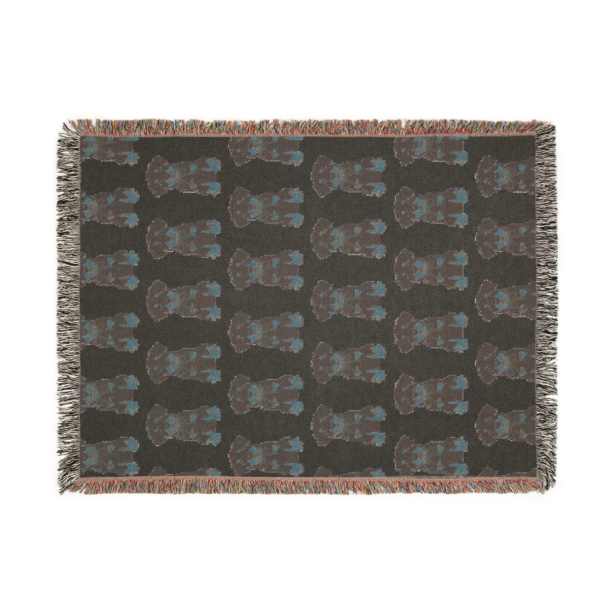 Rottweiler Woven Blanket