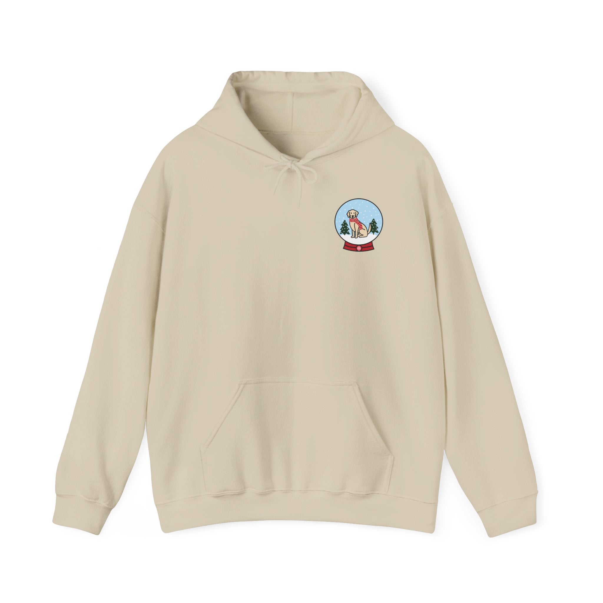 Add Your Dog Snowglobe Hoodie