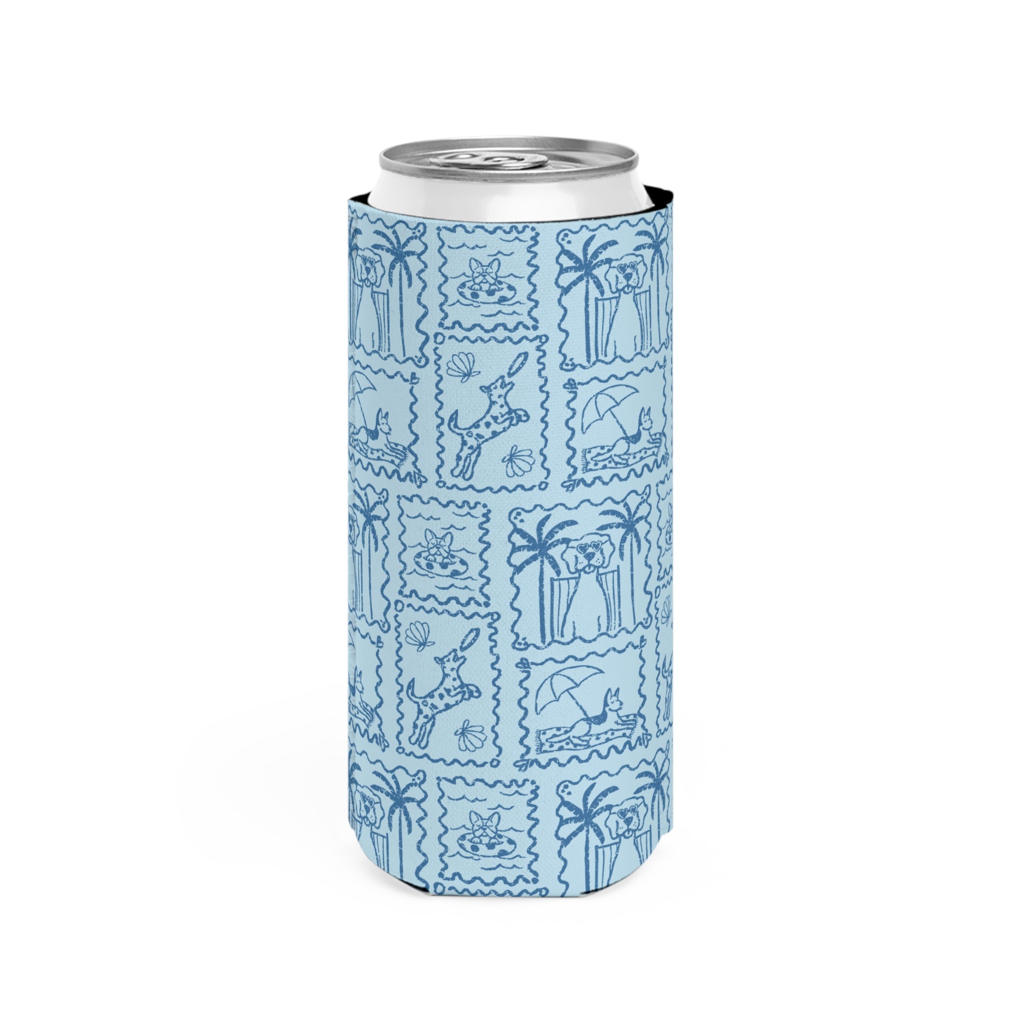Coastal Dogs Slim Can Cooler