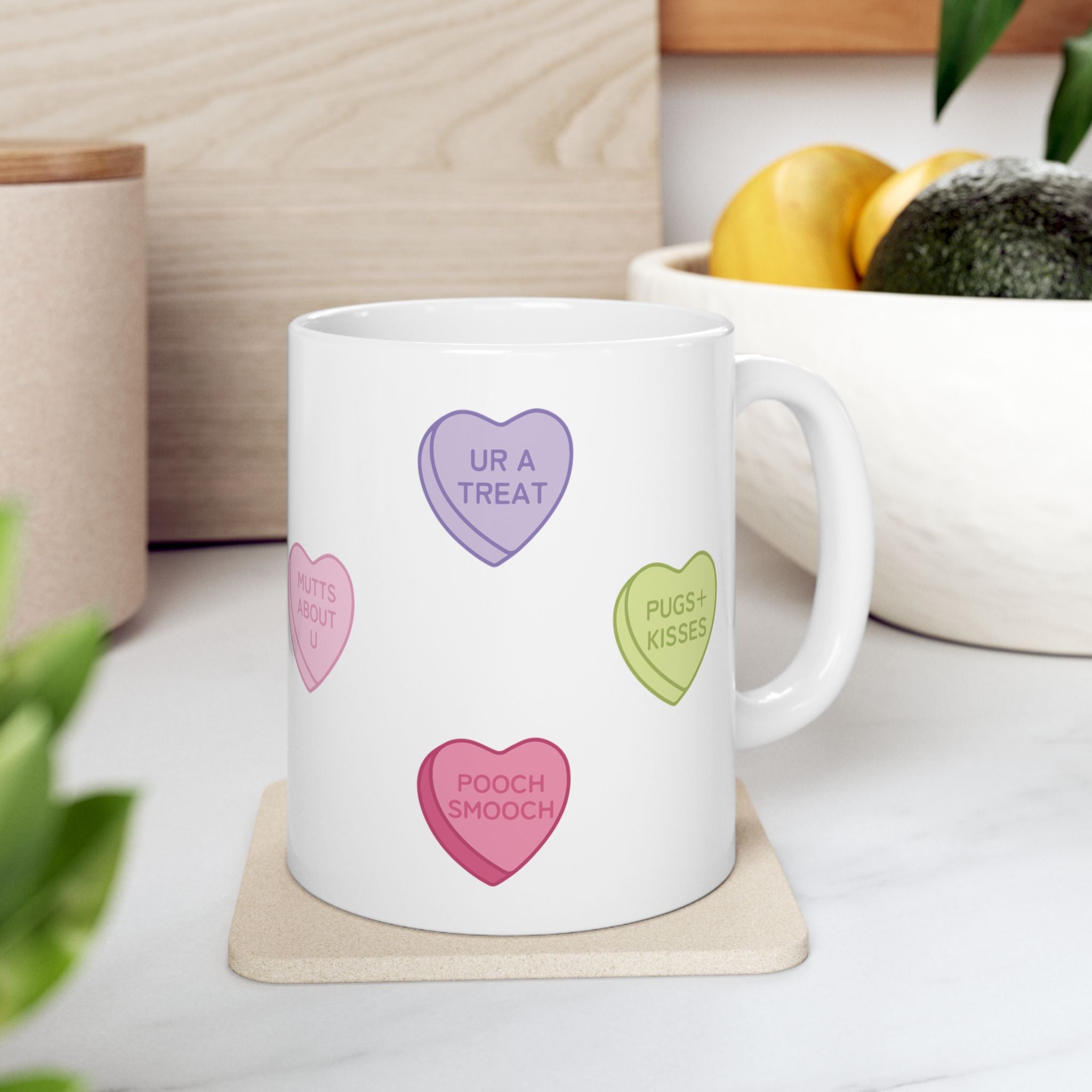 Candy Hearts Mug