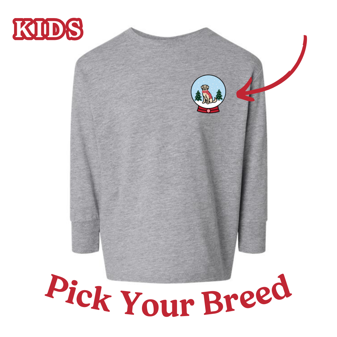 KIDS Snow globe Long Sleeve Tee
