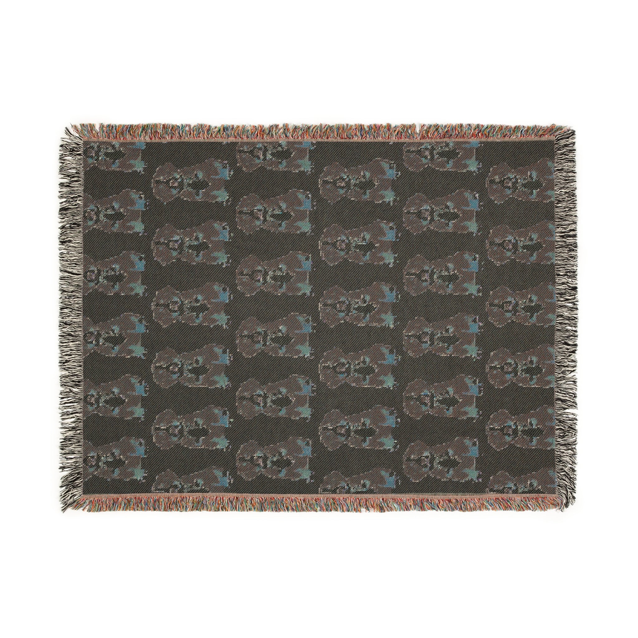 Bernese Mountain Dog Woven Blanket