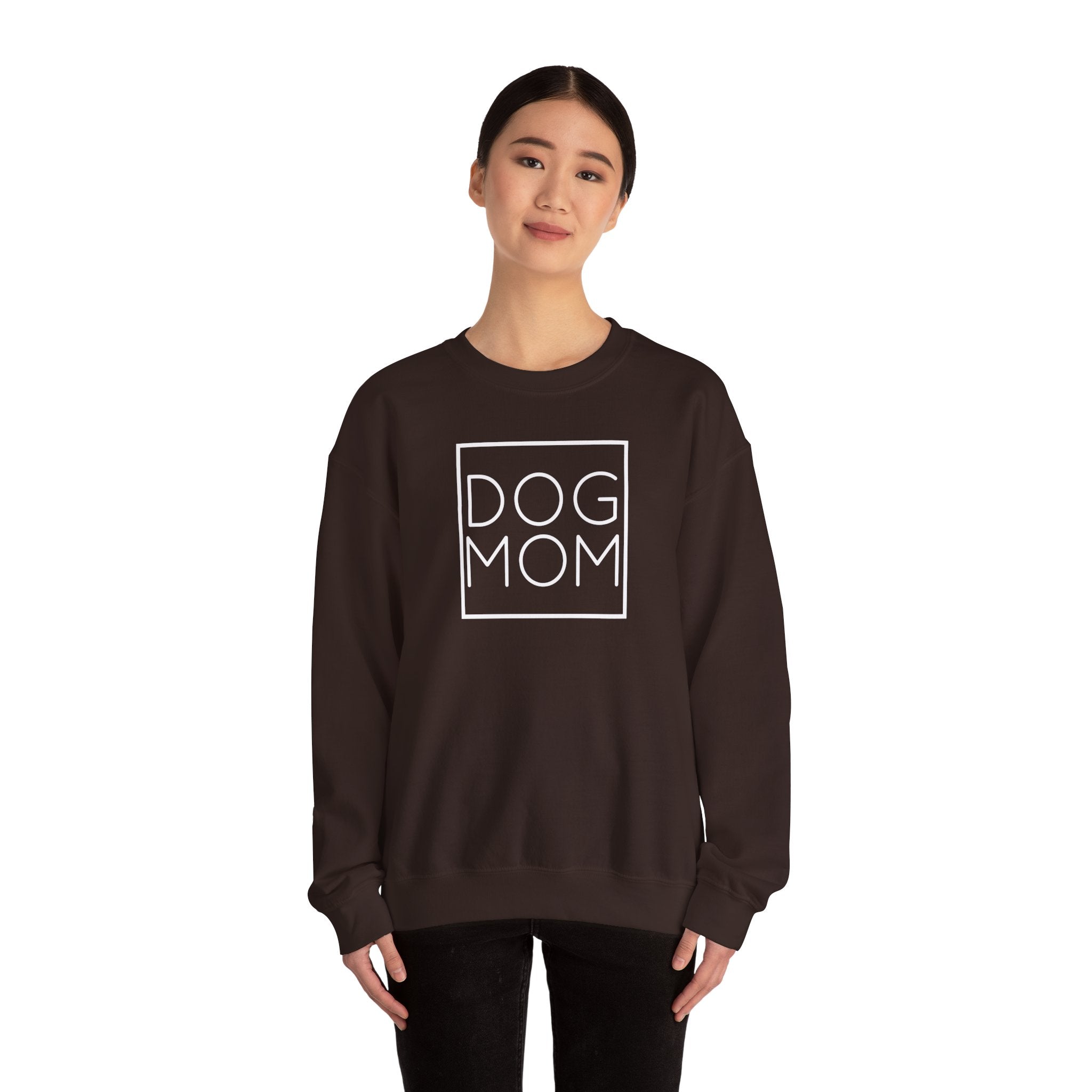 Dog Mom Square Sweatshirt