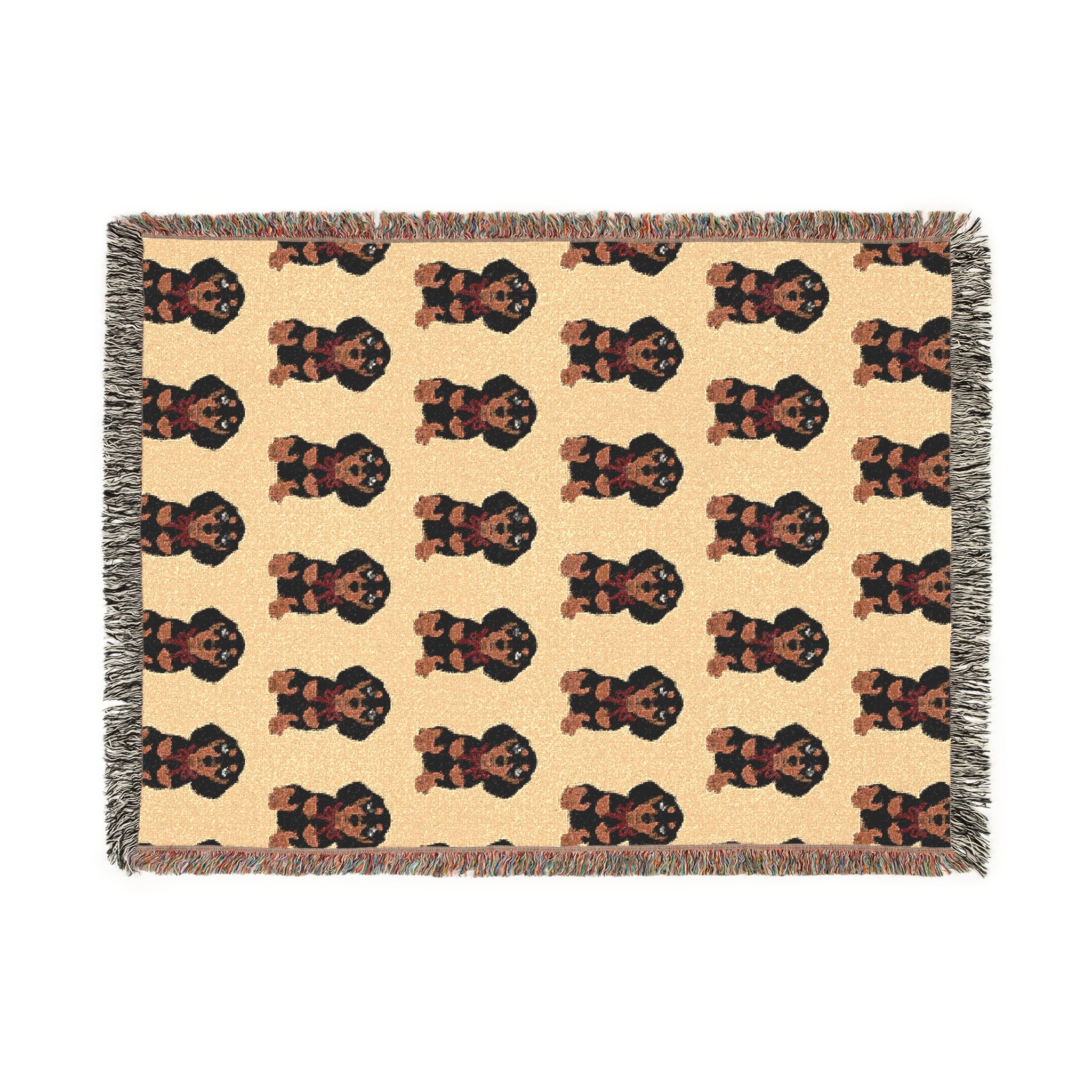Dachshund Woven Blanket
